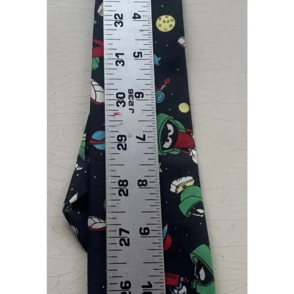 Looney Tunes Marvin The Martian Clip On Tie Vintage 1997
